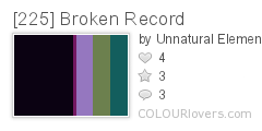 [225] Broken Record